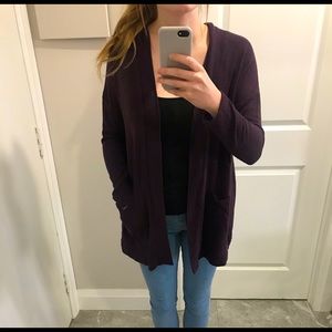 American Eagle Purple Cardigan